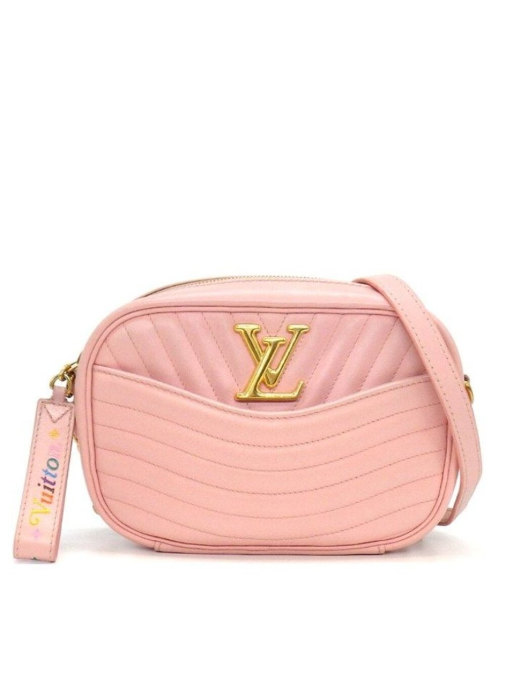 Louis Vuitton Shoulder Bag New Wave New Pink Calfskin